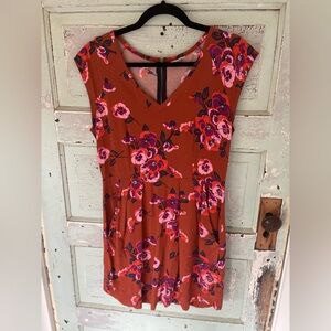 Fossil medium sundress mini floral pattern